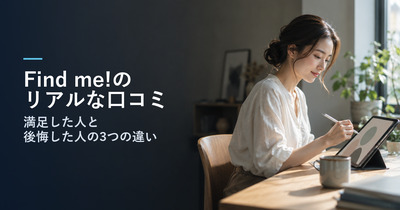 Find me!のリアルな口コミ｜満足した人と後悔した人を分けた3つの違い